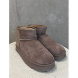 SHOES Marbella dam teddy stövlar 5504 Shoes Khaki