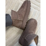 SHOES Marbella dam teddy stövlar 5504 Shoes Khaki