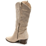 SHOES Marguerite dam cowboystövlar 7621A Shoes Beige