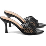SHOES Marisa dam stilettos CIC-398 Shoes Black