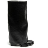 SHOES Emeli dam folded boots 1691 Shoes Black