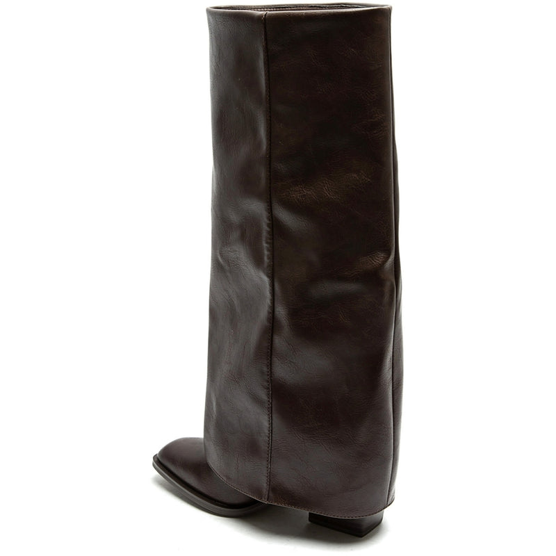 SHOES Emeli dam folded boots 1691 Shoes Brown