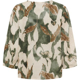 MARTA DU CHATEAU Marta Du Chateau Dam Blus MdcCosmos 8687 Blouse Military516tpu