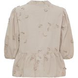 MARTA DU CHATEAU Marta Du Chateau Dam Blus MdcSafiya Blouse Beige