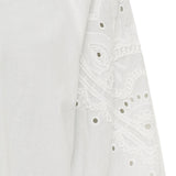 MARTA DU CHATEAU Marta Du Chateau Dam Blus MdcSevina Blouse Offwhite