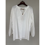 MARTA DU CHATEAU Marta Du Chateau Dam Blus MdcSevina Blouse Offwhite