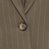 MARTA DU CHATEAU Marta Du Chateau Dam Blazer MdcDusk 15502NF Blazer Fango3
