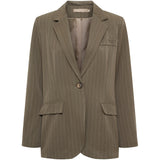 MARTA DU CHATEAU Marta Du Chateau Dam Blazer MdcDusk 15502NF Blazer Fango3