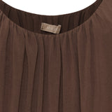 MARTA DU CHATEAU Marta Du Chateau Dam Klänning MDCNAT 20514 Dress Chocolate
