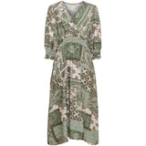 MARTA DU CHATEAU Marta Du Chateau Dam Klänning MdcLiviah Dress MilitaryHL003