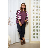 MARTA DU CHATEAU Marta Du Chateau Dam Skjorta MdcLisandra Shirt Bourgogne78003