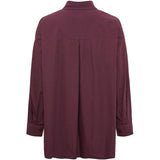 MARTA DU CHATEAU Marta Du Chateau Dam Skjorta MdcLisandra Shirt Bourgogne78003