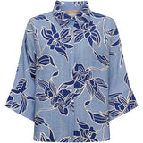 MARTA DU CHATEAU Marta Du Chateau Dam Skjorta MdcMirage 8717 Shirt Jeans5562tpk