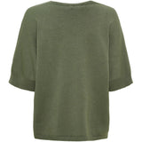 MARTA DU CHATEAU Marta Du Chateau Dam Stickad MdcInaya 9587 Knit Military Melange