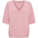 MARTA DU CHATEAU Marta Du Chateau Dam Stickad MdcInaya 9587 Knit Rosa Melange