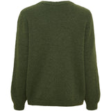 MARTA DU CHATEAU Marta Du Chateau Dam Stickat MdcCoraline 9852 Knit Militairy