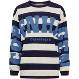 MARTA DU CHATEAU Marta Du Chateau Dam Sweatshirt MdcNerina Sweatshirt Blue/Jeans