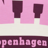 MARTA DU CHATEAU Marta Du Chateau Dam Sweatshirt MdcNerina Sweatshirt Bordeaux/Pink