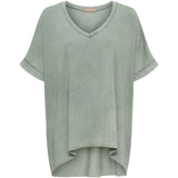 MARTA DU CHATEAU Marta Du Chateau Dam T-Shirt MdcEliska T-shirt Kaki