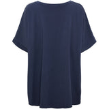 MARTA DU CHATEAU Marta Du Chateau Dam T-shirt MdcJunia T-shirt Navy/Offwhite