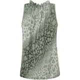 MARTA DU CHATEAU Marta Du Chateau Dam topp MDCLUCINA Top Military