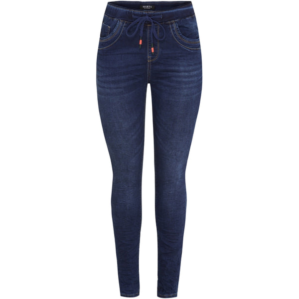 MARTA DU CHATEAU Marta Du Chateau dam Tina Jeans 2303-1 Restudsalg Blue Denim