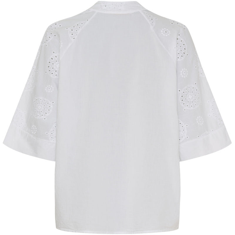 MARTA DU CHATEAU Marta Du Chateau dam blus MDCTania Shirt White8324