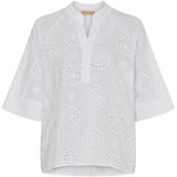 MARTA DU CHATEAU Marta Du Chateau dam blus MDCTania Shirt White8324