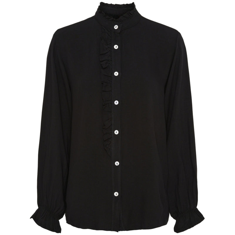 LULULIA Lululia dam blus MdcEllen 5897 Shirt Black