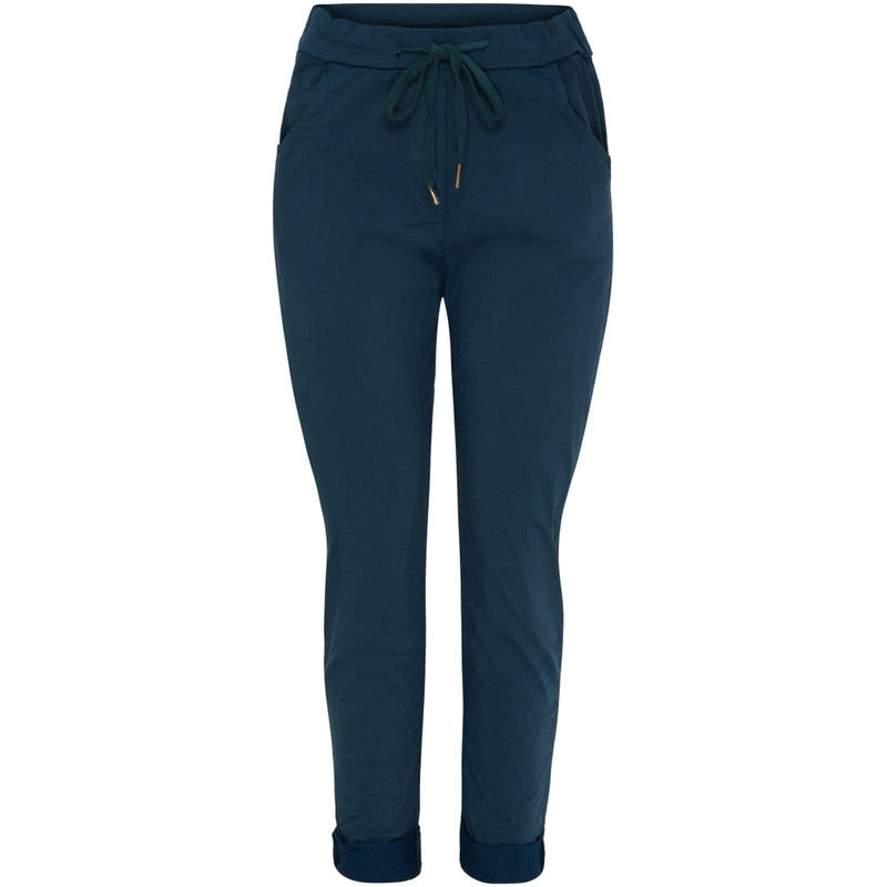 MARTA DU CHATEAU Marta Du Chateau dam byxor MdcKalie 68702 Pant Petrolio3214