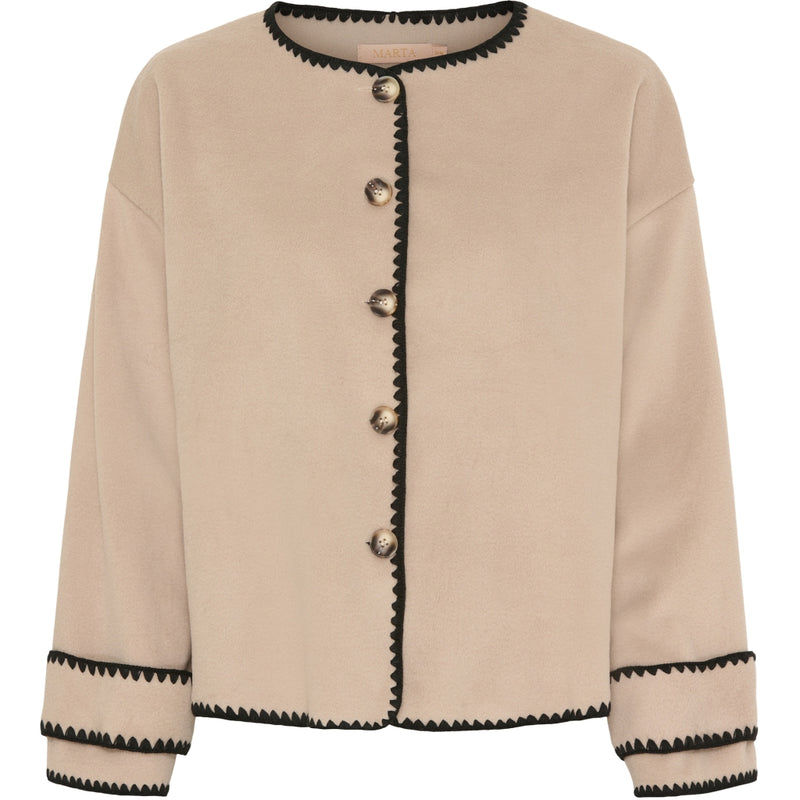 MARTA DU CHATEAU Marta Du Chateau dam jacka Alice Jacket Beige