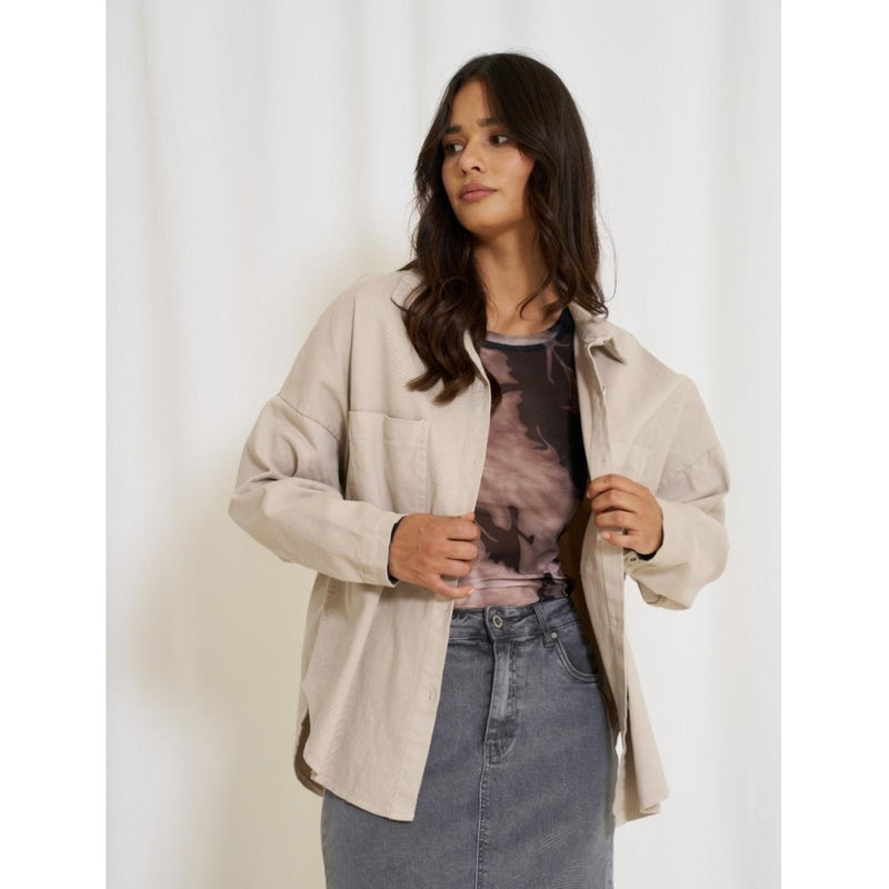 MARTA DU CHATEAU Marta Du Chateau dam jacka MdcKaren Jacket Beige