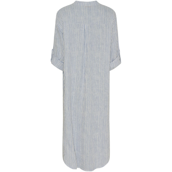 MARTA DU CHATEAU Marta Du Chateau dam klänning MdcNess Dress Panna Jeans 1395 Stripe