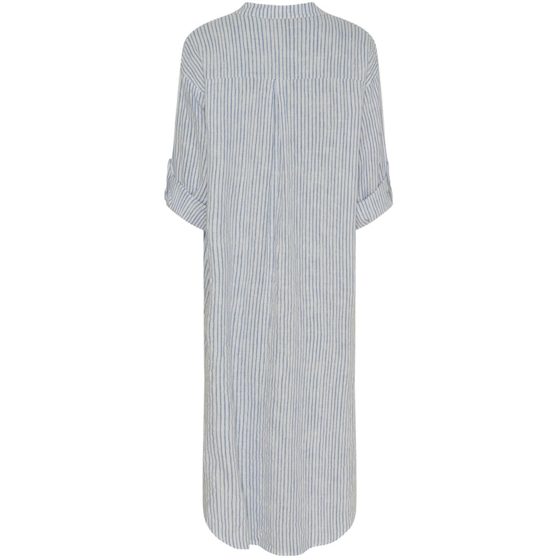 MARTA DU CHATEAU Marta Du Chateau dam klänning MdcNess Dress Panna Jeans 1395 Stripe