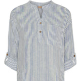 MARTA DU CHATEAU Marta Du Chateau dam klänning MdcNess Dress Panna Jeans 1395 Stripe