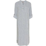 MARTA DU CHATEAU Marta Du Chateau dam klänning MdcNess Dress Panna Jeans 1395 Stripe