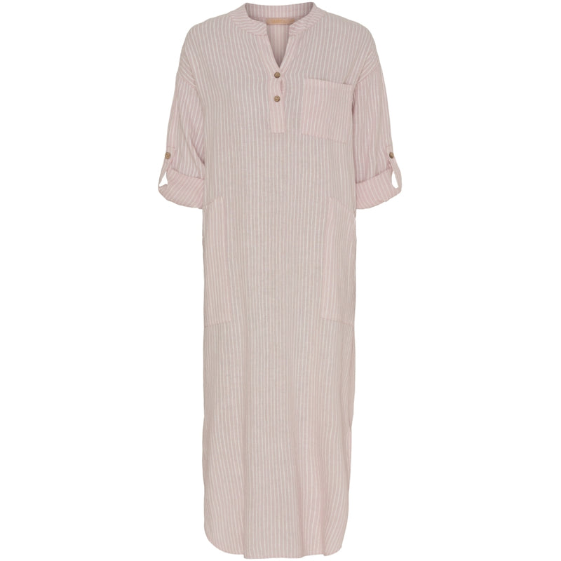 MARTA DU CHATEAU Marta Du Chateau dam klänning MdcNess Dress Rose/WhiteStripe