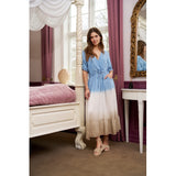 MARTA DU CHATEAU Marta Du Chateau dam klänning MdcNorma Dress Light Blue Beige