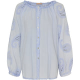 MARTA DU CHATEAU Marta Du Chateau dam skjorta MdcPatty Shirt Sky