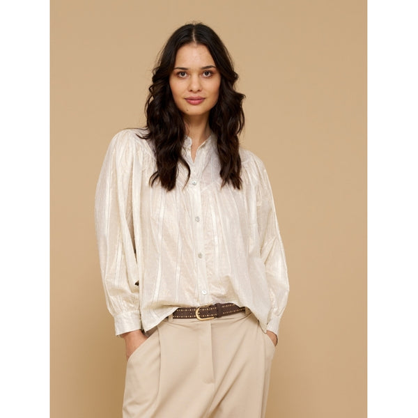 MARTA DU CHATEAU Marta Du Chateau dam skjorta MdcTarah Shirt Offwhite