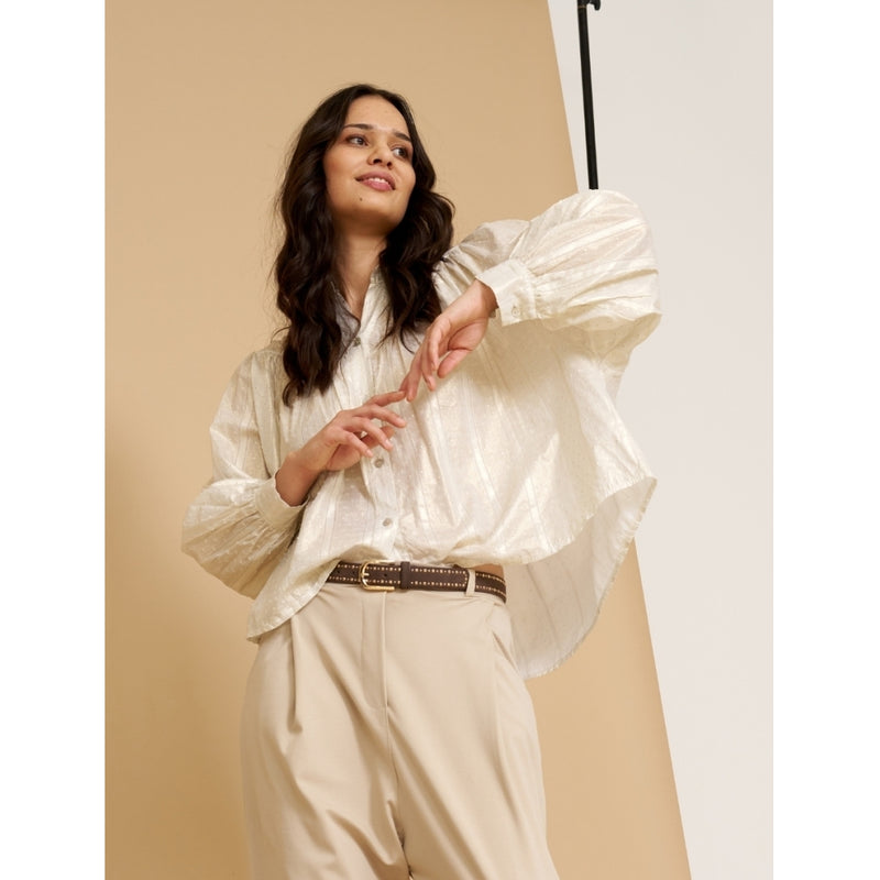 MARTA DU CHATEAU Marta Du Chateau dam skjorta MdcTarah Shirt Offwhite