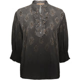 MARTA DU CHATEAU Marta Du Chateau dam skjorta MdcUnnur 6317 Shirt Grey Faded