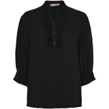 MARTA DU CHATEAU Marta Du Chateau dam skjorta MdcUnnur 6317 Shirt Solid Black