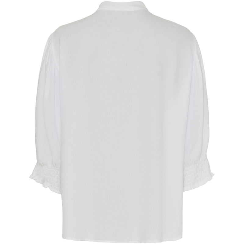 MARTA DU CHATEAU Marta Du Chateau dam skjorta MdcUnnur 6317 Shirt Solid White