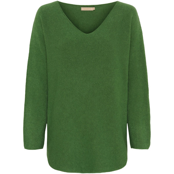 MARTA DU CHATEAU Marta Du Chateau dam stickad Celina Knit AWGreen4018