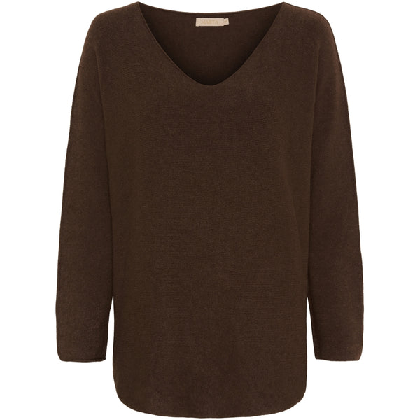 MARTA DU CHATEAU Marta Du Chateau dam stickad Celina Knit Brown4462