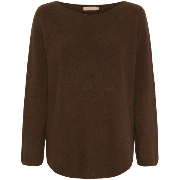 MARTA DU CHATEAU Marta Du Chateau dam stickad Dagmar Knit Brown4462