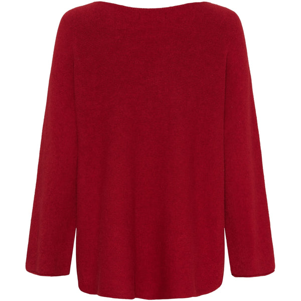 MARTA DU CHATEAU Marta Du Chateau dam stickad Dagmar Knit Red4308