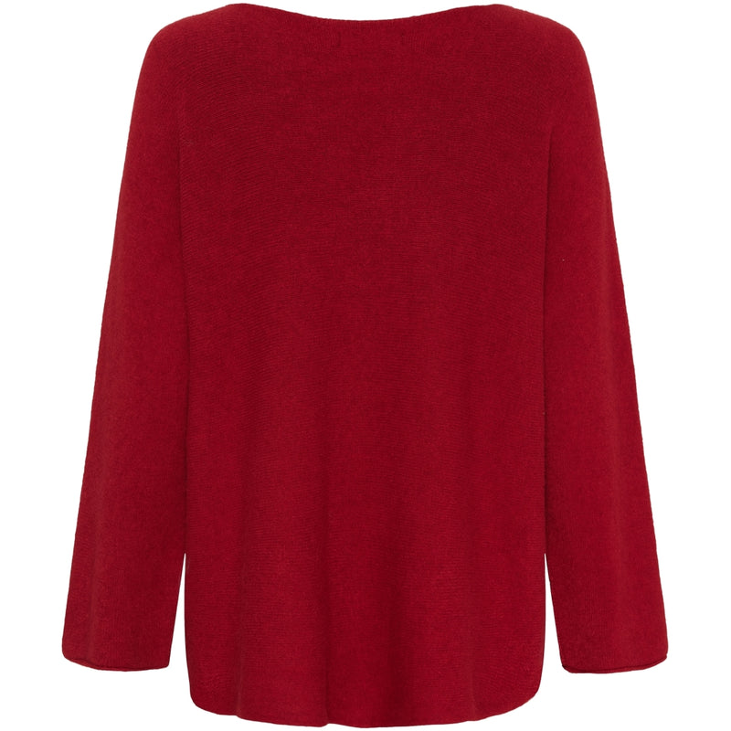 MARTA DU CHATEAU Marta Du Chateau dam stickad Dagmar Knit Red4308