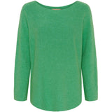 MARTA DU CHATEAU Marta Du Chateau dam stickad Dagmar Knit SpringGreen7376